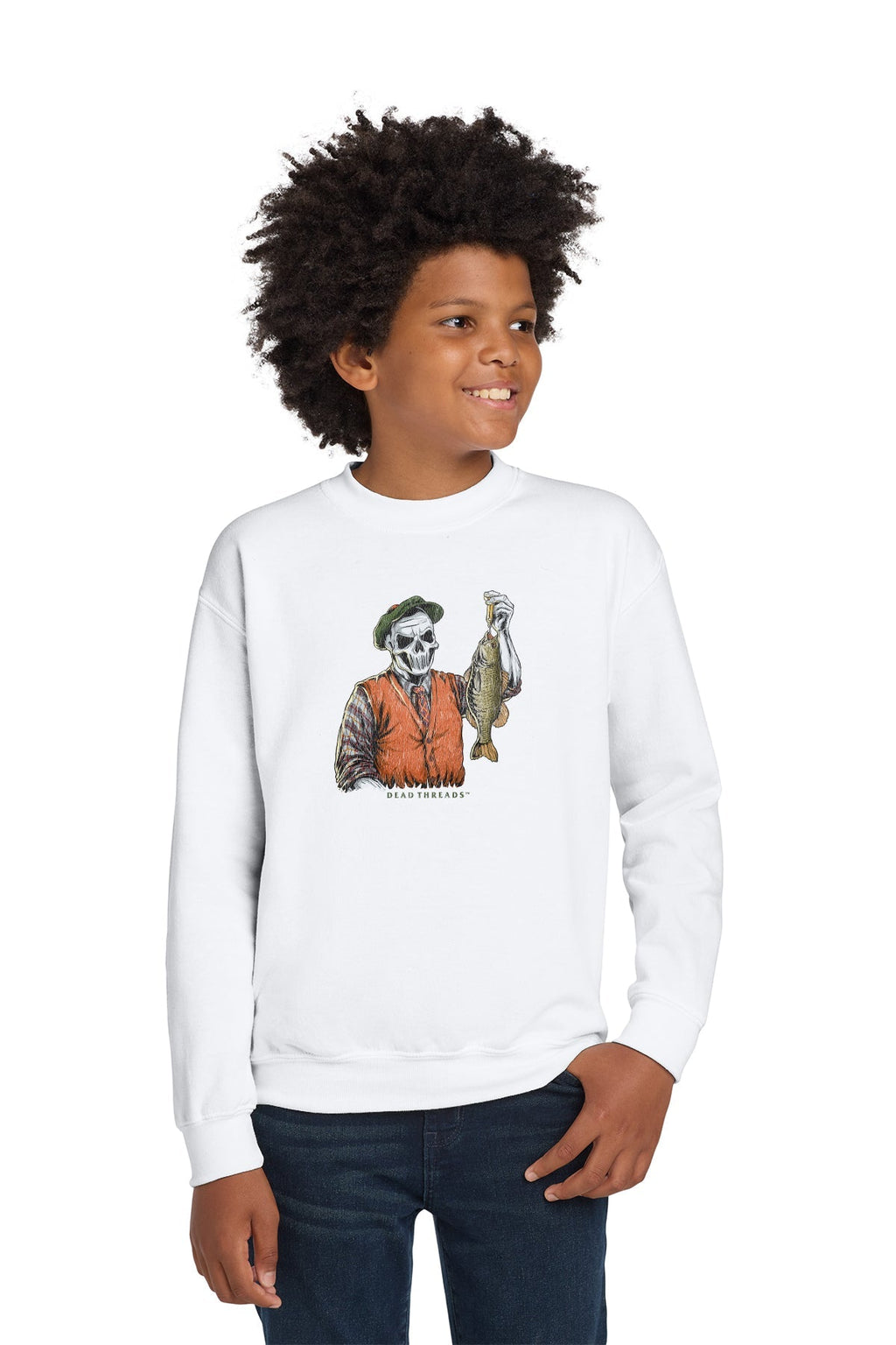 ASCOT ANGLER KIDS CREWNECK SWEATSHIRT product image 4