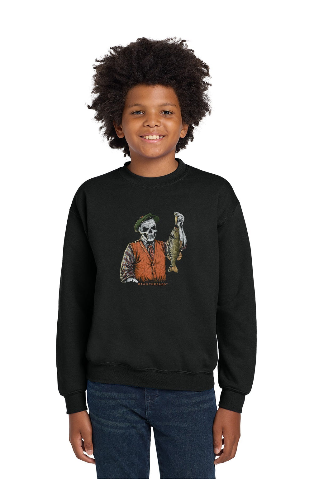 ASCOT ANGLER KIDS CREWNECK SWEATSHIRT product image 2