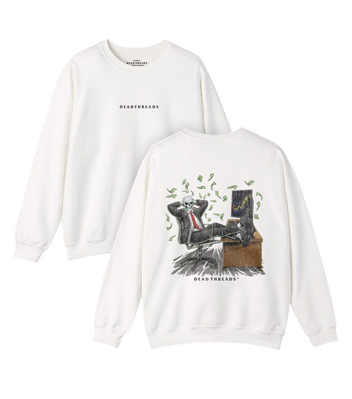 BEARS, BULLS, AND BONES - “DT ESSENTIAL" CREWNECK SWEATSHIRT product image 2
