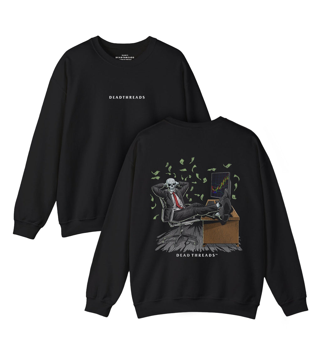 BEARS, BULLS, AND BONES - “DT ESSENTIAL" CREWNECK SWEATSHIRT product image 1
