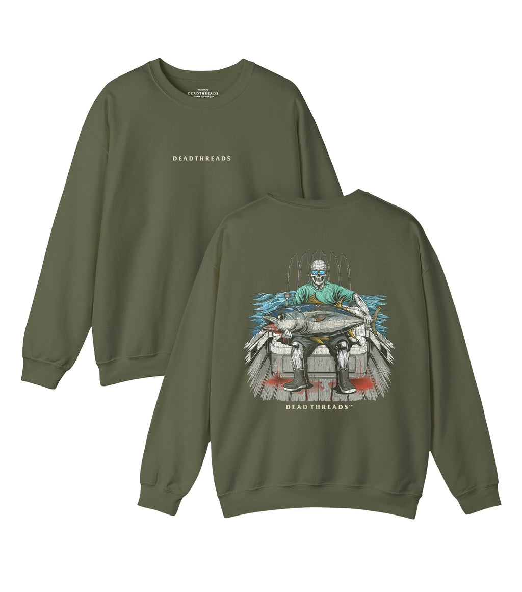 BLUEFIN BLOODBATH - “DT ESSENTIAL" CREWNECK SWEATSHIRT product image 6