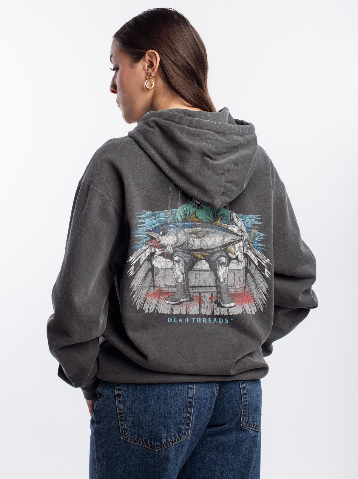 BLUEFIN BLOODBATH - “DT ESSENTIAL" HOODIE product image 5