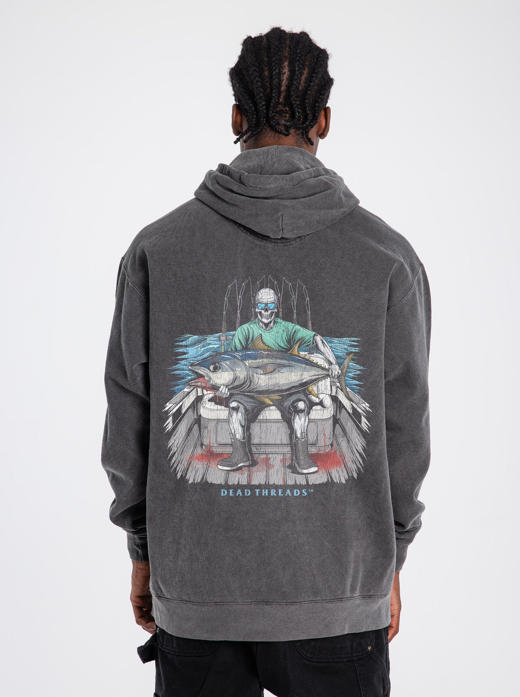BLUEFIN BLOODBATH - “DT ESSENTIAL" HOODIE product image 3
