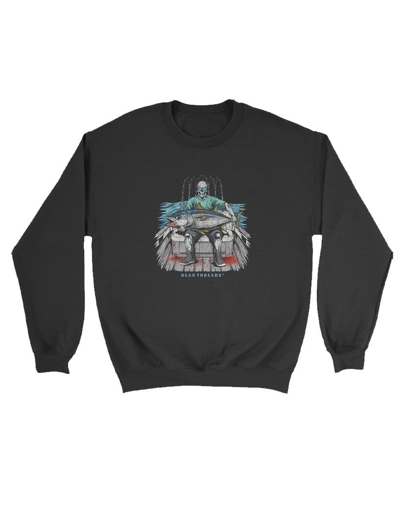 BLUEFIN BLOODBATH KIDS CREWNECK SWEATSHIRT product image 1