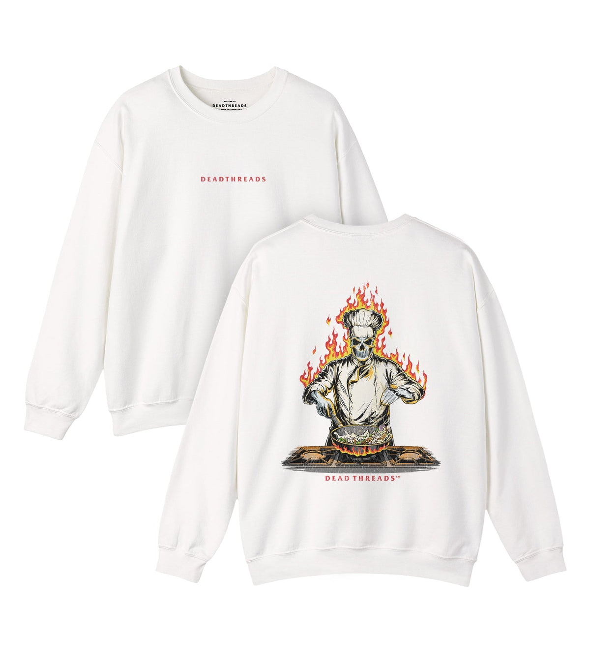 BONE APPÉTIT - “DT ESSENTIAL" CREWNECK SWEATSHIRT product image 2