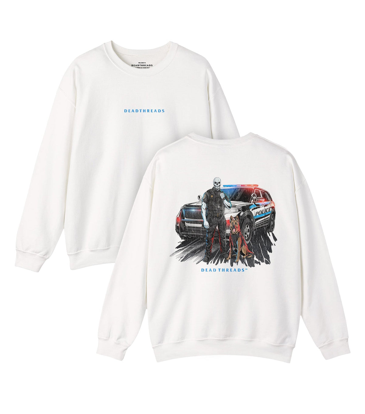 CODE 3s & K9s - “DT ESSENTIAL" CREWNECK SWEATSHIRT product image 2