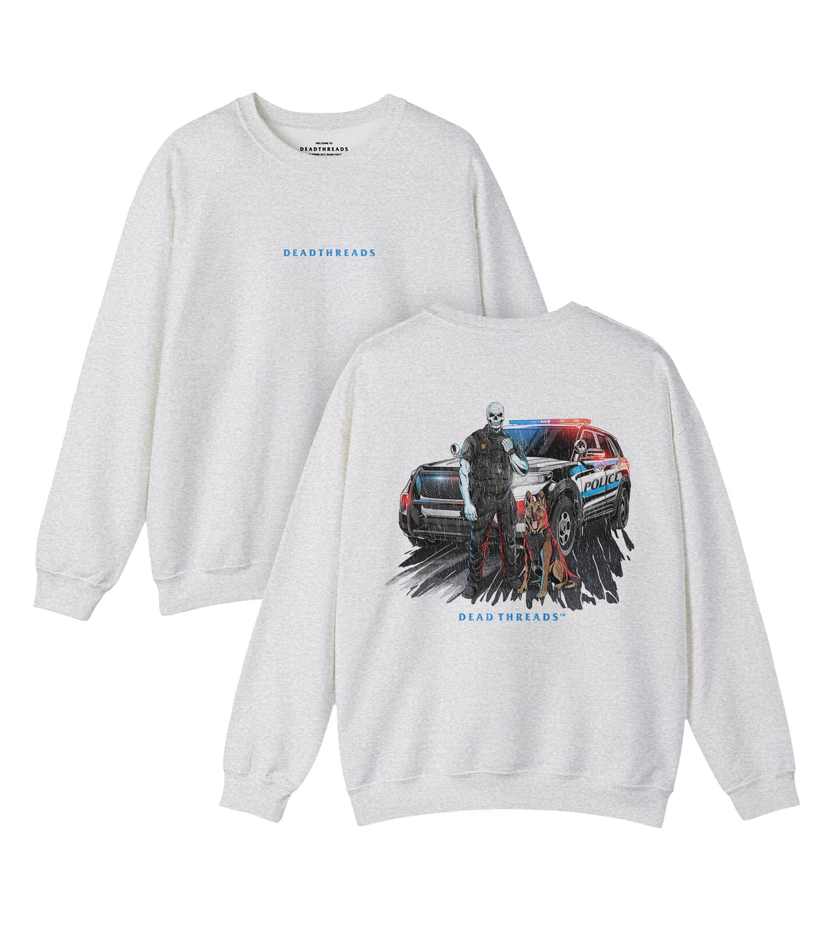 CODE 3s & K9s - “DT ESSENTIAL" CREWNECK SWEATSHIRT product image 3