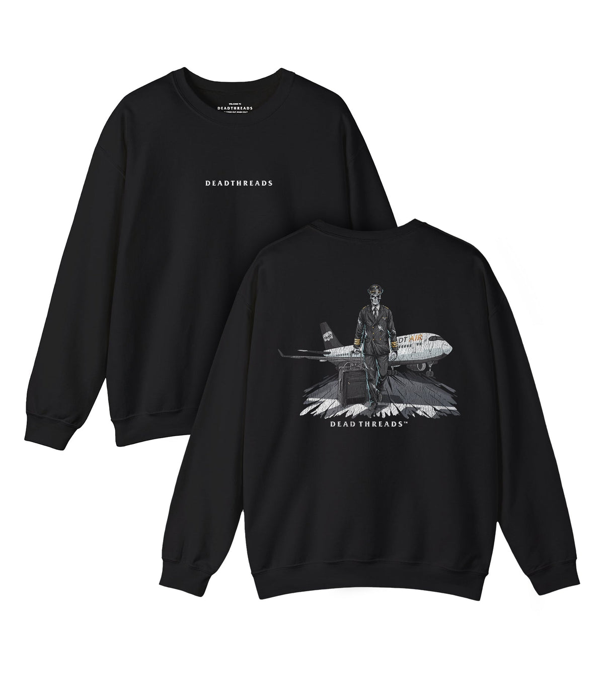 DEAD RECKONING (MALE) - “DT ESSENTIAL" CREWNECK SWEATSHIRT product image 1