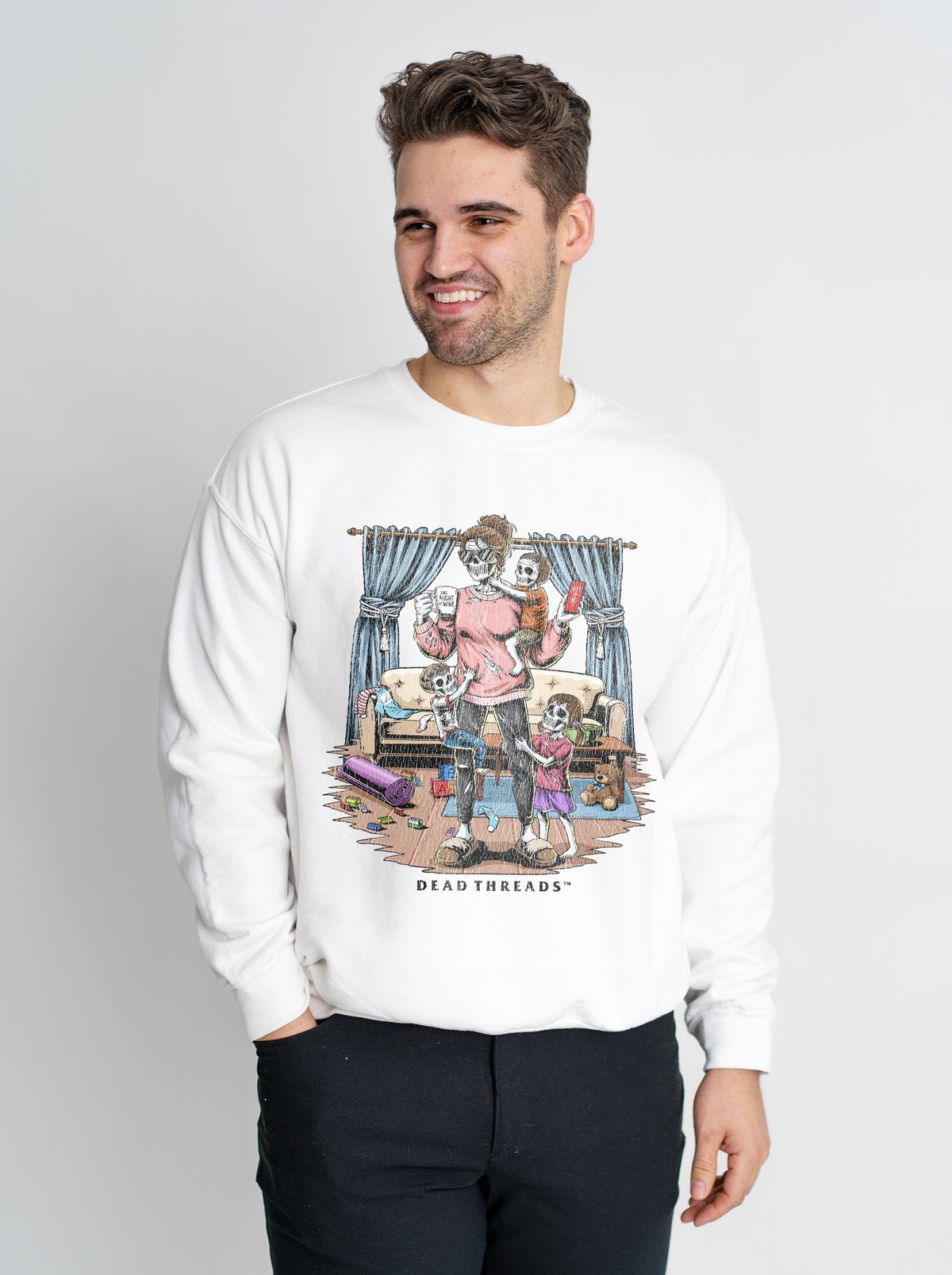 DEAD TIRED CREWNECK SWEATSHIRT product image 4