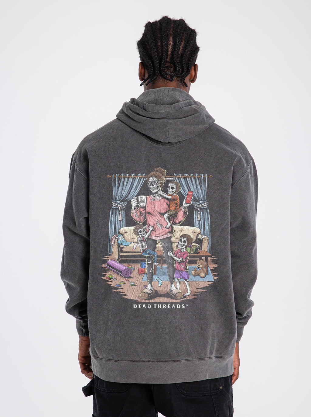 DEAD TIRED - “DT ESSENTIAL" HOODIE product image 5