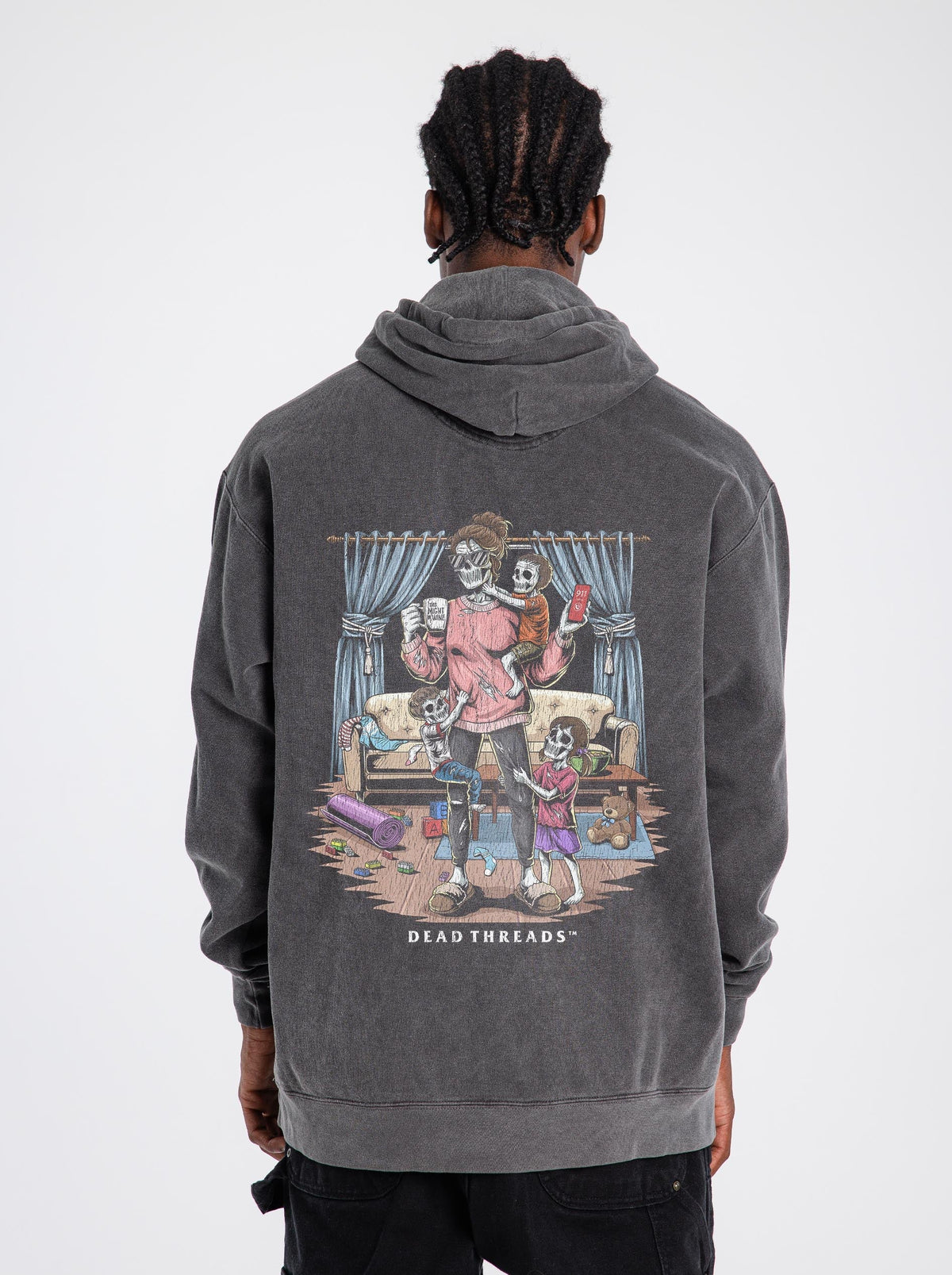DEAD TIRED - “DT ESSENTIAL" HOODIE product image 5