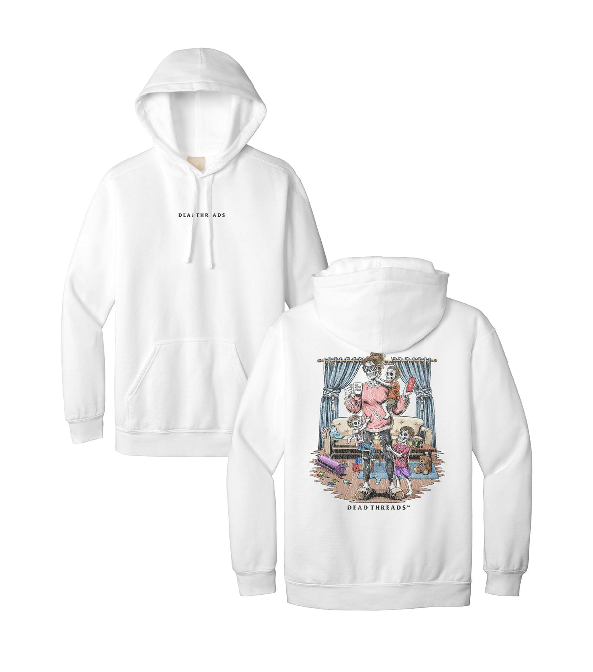 DEAD TIRED - “DT ESSENTIAL" HOODIE product image 6