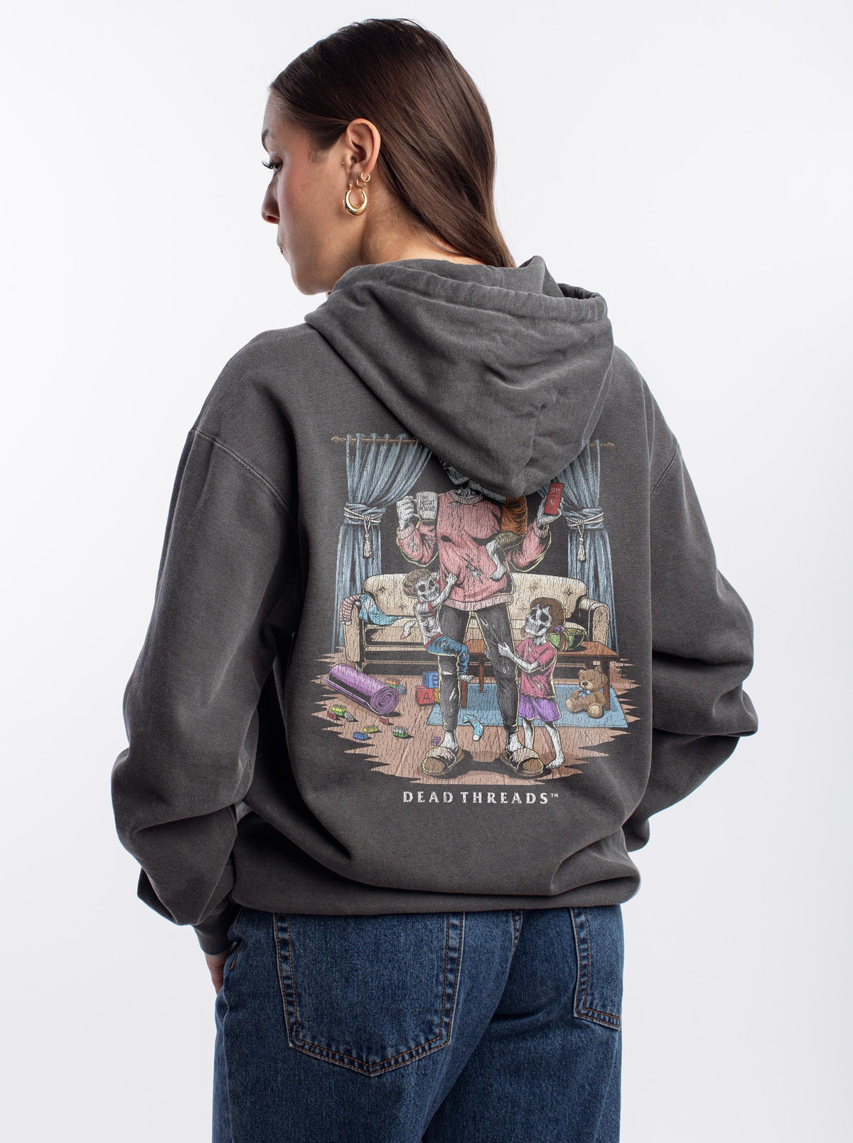 DEAD TIRED - “DT ESSENTIAL" HOODIE product image 3