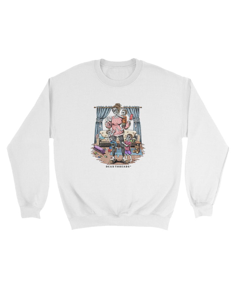 DEAD TIRED KIDS CREWNECK SWEATSHIRT product image 3