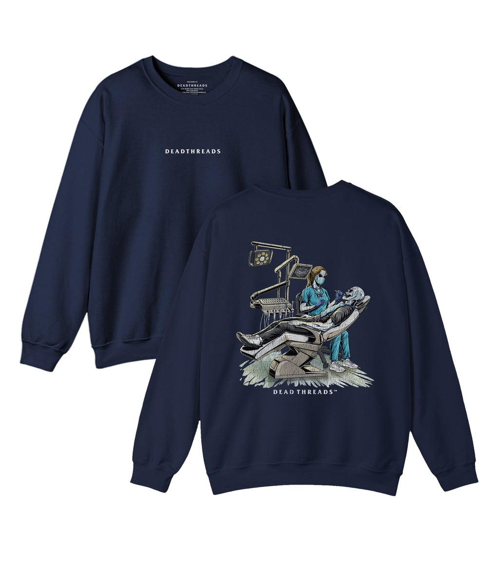 DEADLY DENTAL (FEMALE) - “DT ESSENTIAL" CREWNECK SWEATSHIRT product image 3