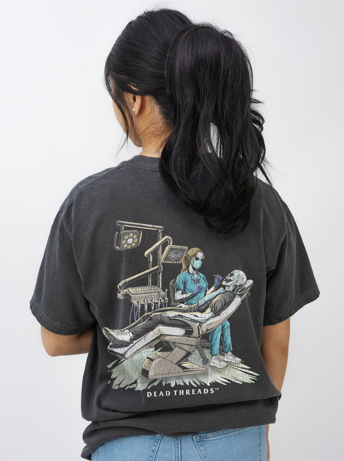 DEADLY DENTAL (FEMALE) - “DT ESSENTIAL" PREMIUM T-SHIRT product image 7
