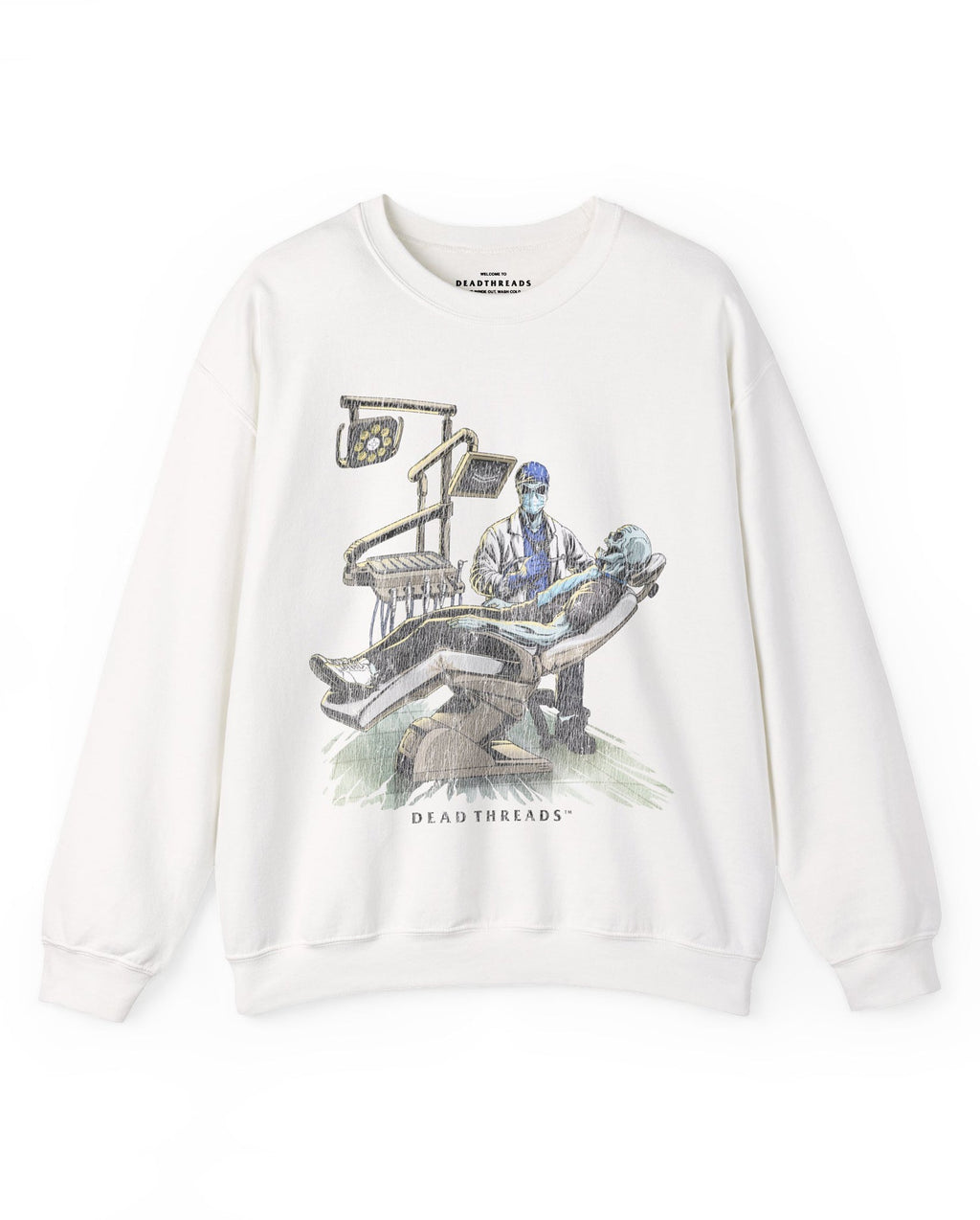 DEADLY DENTAL (MALE) CREWNECK SWEATSHIRT product image 1