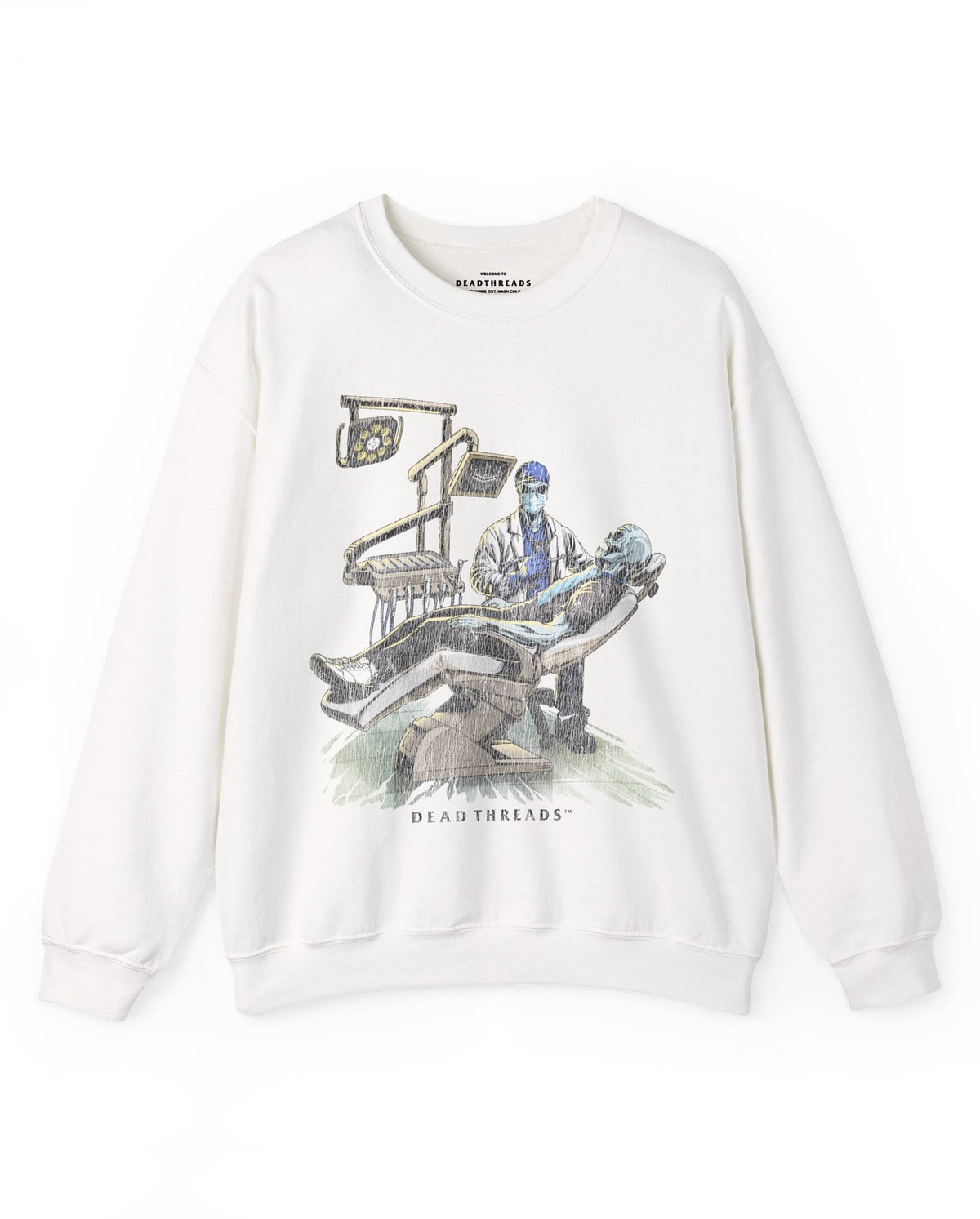 DEADLY DENTAL (MALE) CREWNECK SWEATSHIRT product image 1