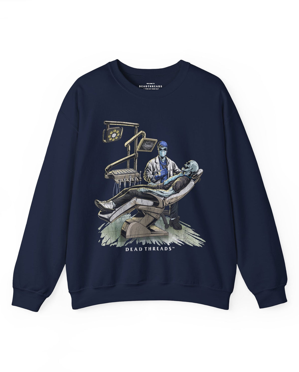 DEADLY DENTAL (MALE) CREWNECK SWEATSHIRT product image 4