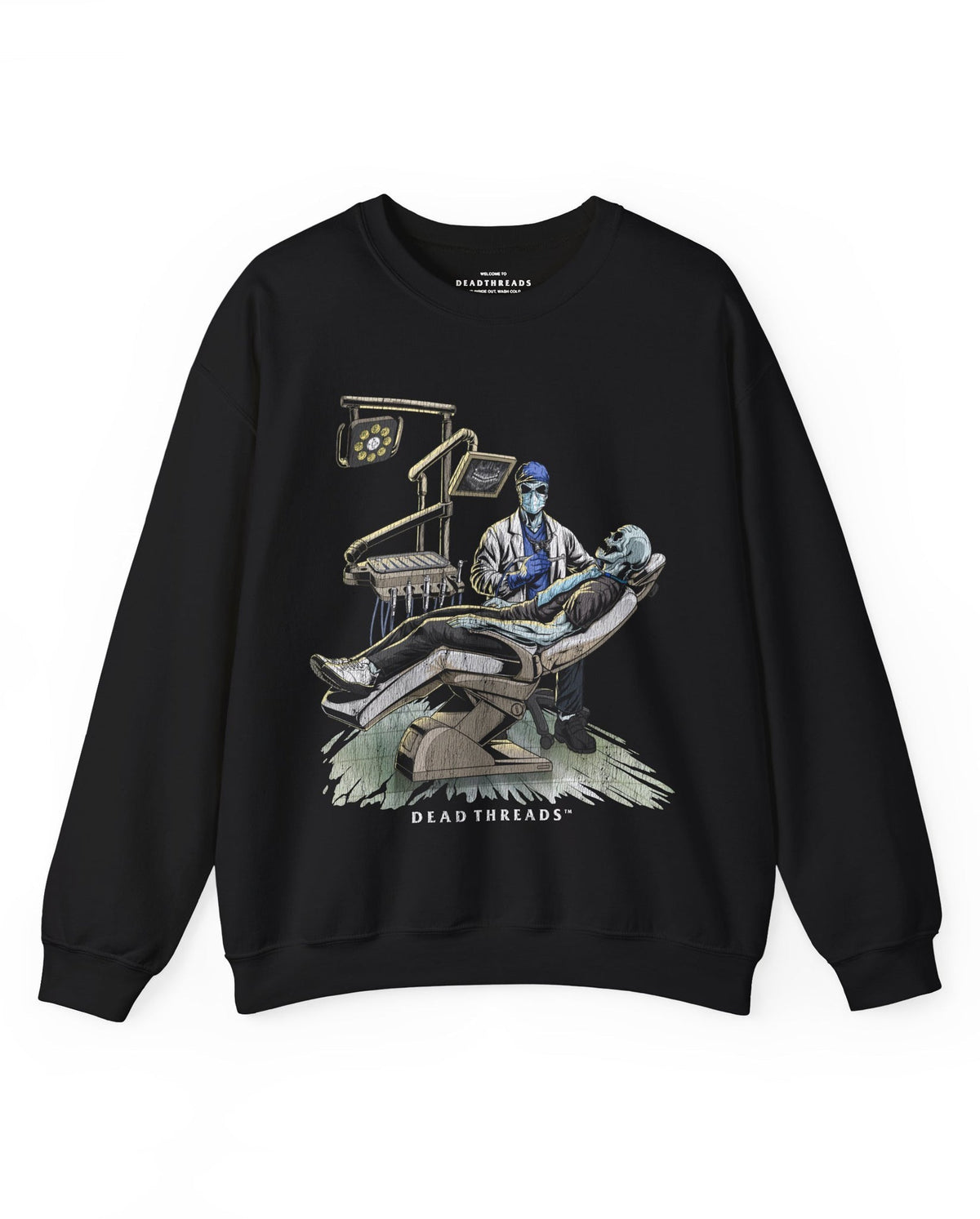 DEADLY DENTAL (MALE) CREWNECK SWEATSHIRT product image 3