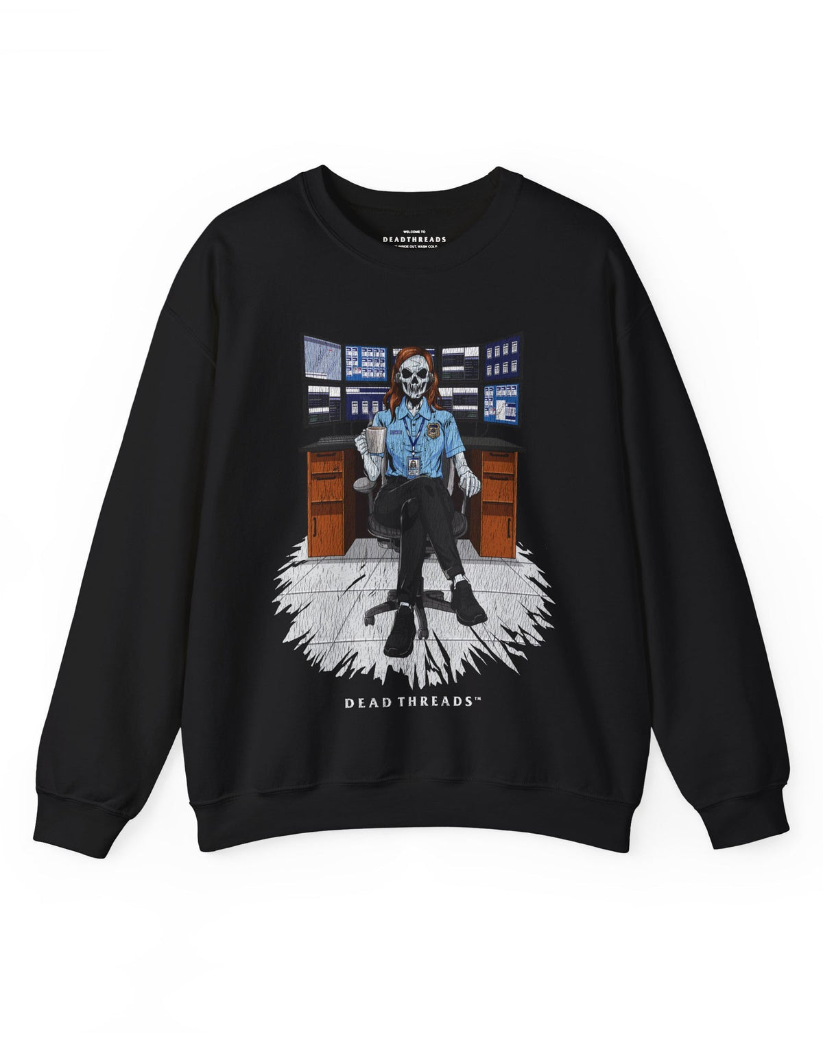 DEADLY DISPATCH CREWNECK SWEATSHIRT product image 2