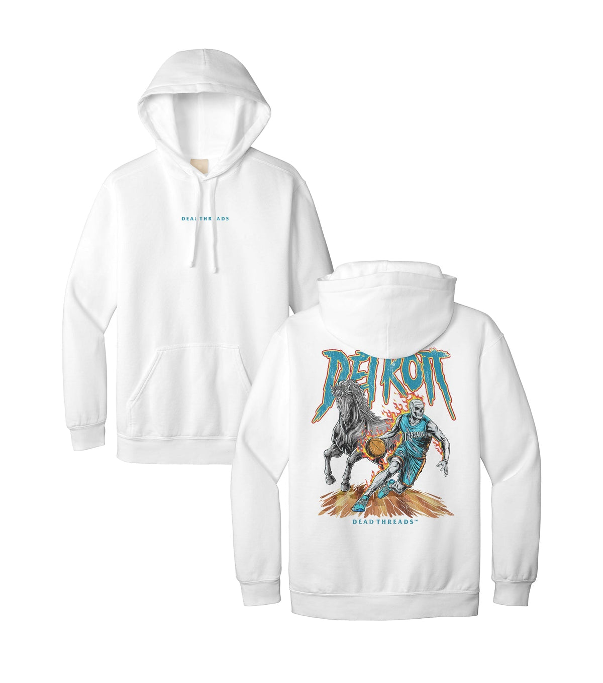 DETROIT BASKETBALL v2- “DT ESSENTIAL" HOODIE product image 6