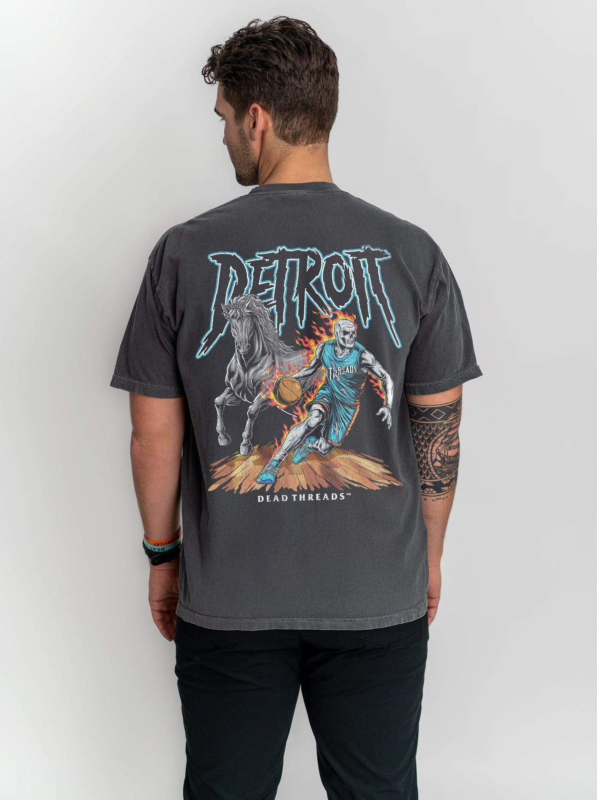 DETROIT BASKETBALL v2 - “DT ESSENTIAL" PREMIUM T-SHIRT product image 3
