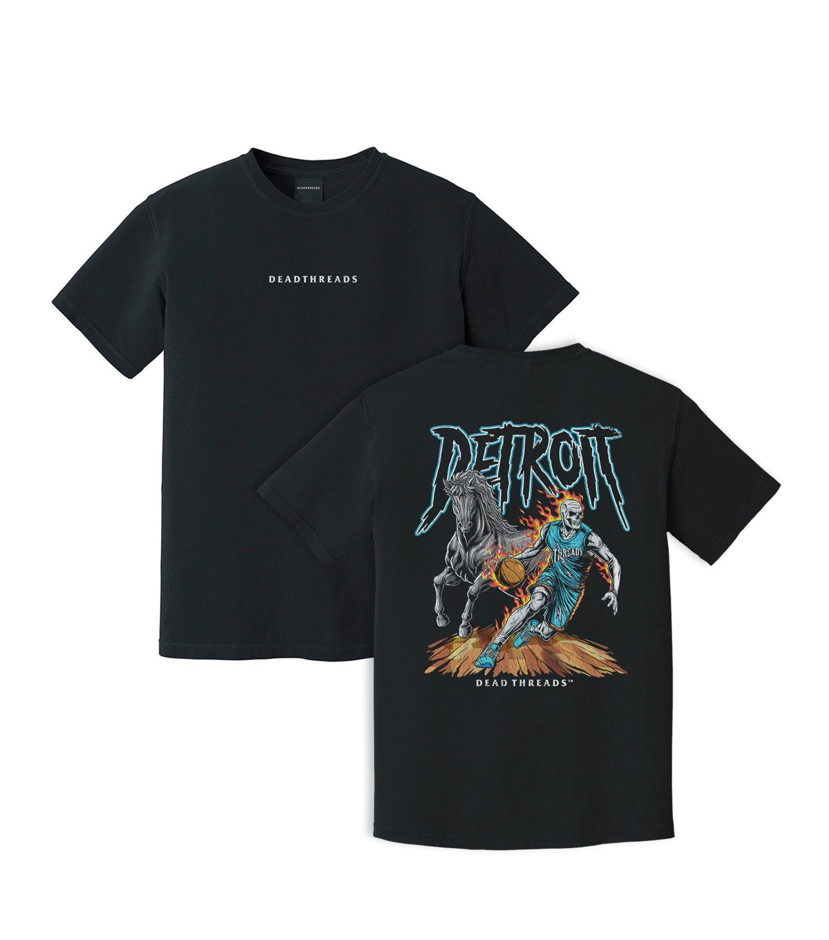 DETROIT BASKETBALL v2 - “DT ESSENTIAL" PREMIUM T-SHIRT product image 5