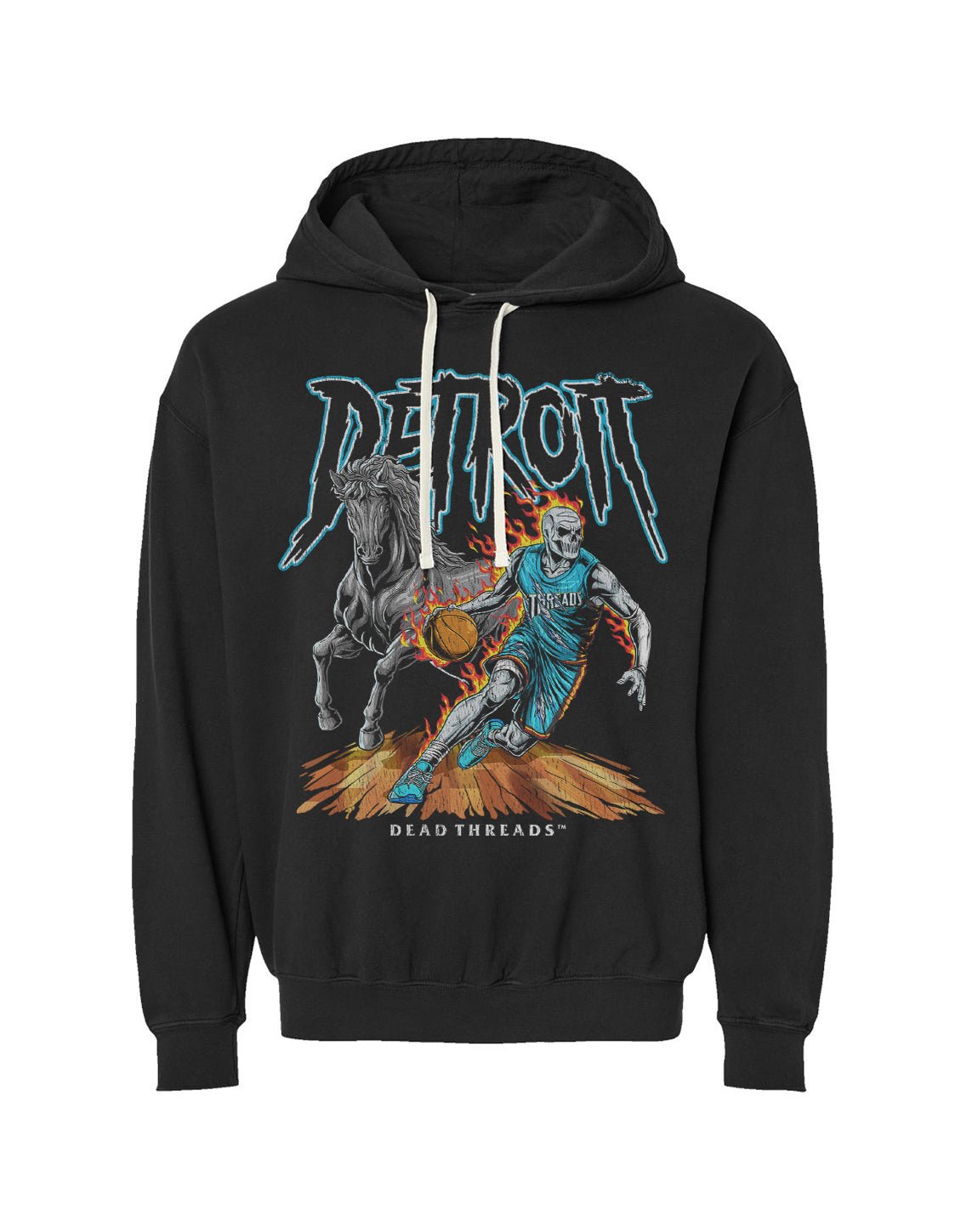 DETROIT BASKETBALL v2 - LIGHTWEIGHT HOODIE product image 5