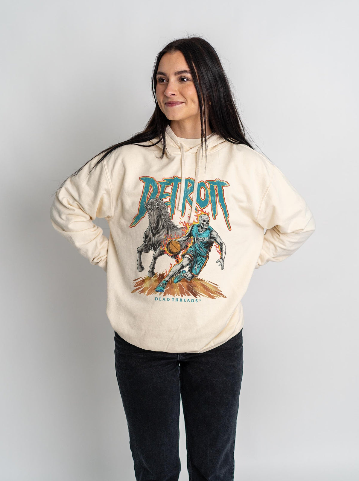 DETROIT BASKETBALL v2 - LIGHTWEIGHT HOODIE product image 4