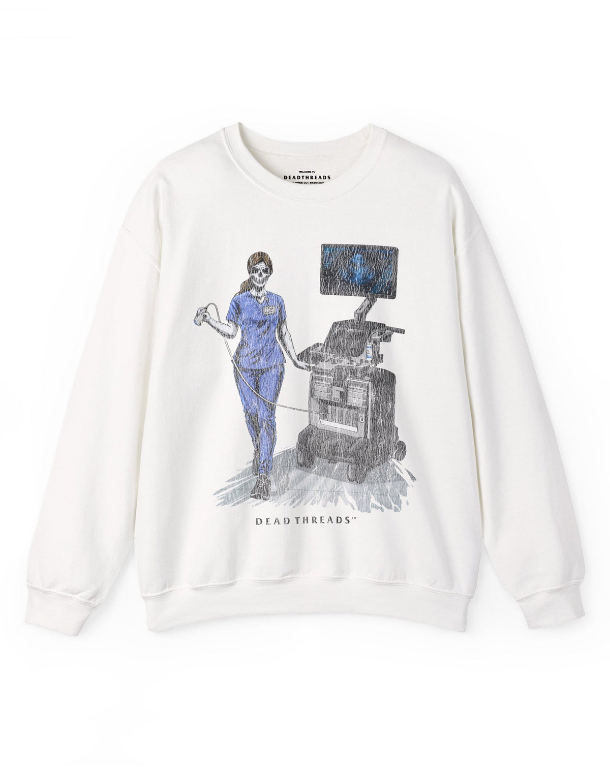 DOPPLER OF THE DEAD CREWNECK SWEATSHIRT product image 4