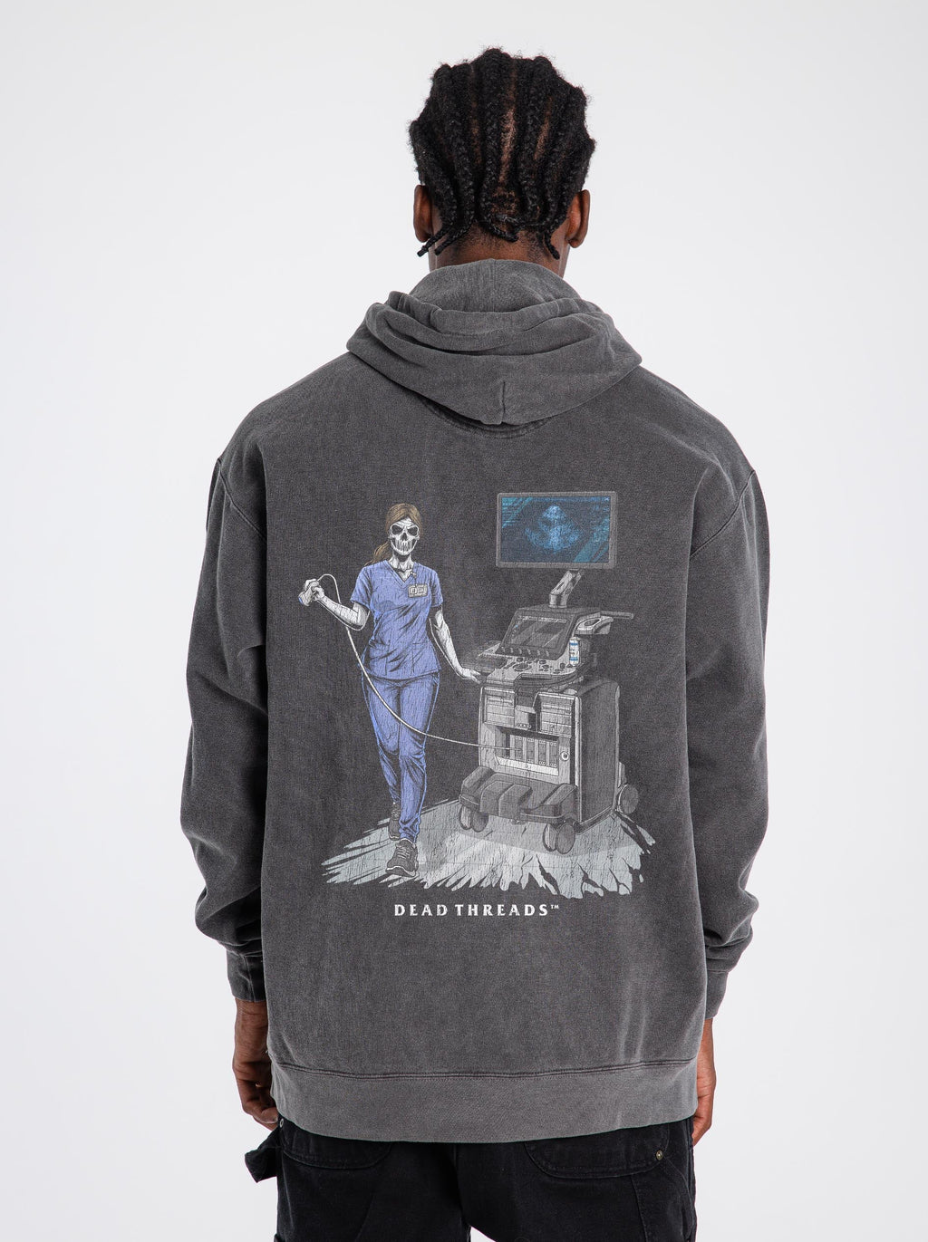 DOPPLER OF THE DEAD - “DT ESSENTIAL" HOODIE product image 6