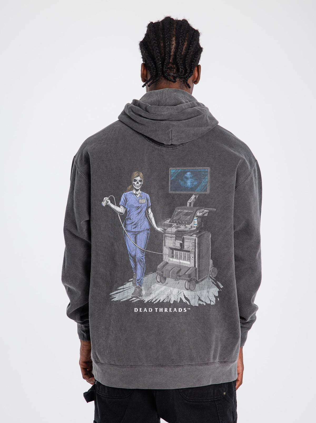DOPPLER OF THE DEAD - “DT ESSENTIAL" HOODIE product image 6