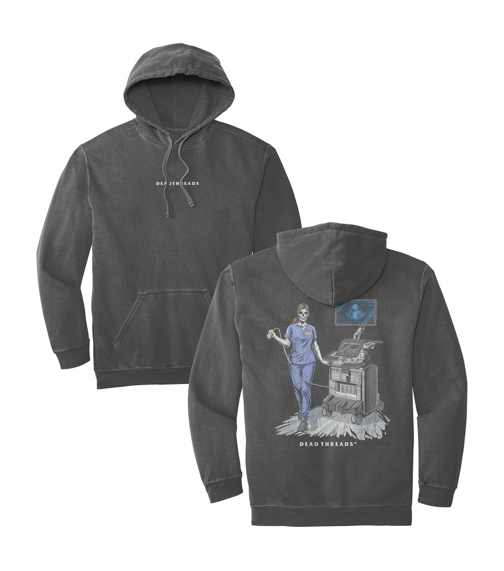 DOPPLER OF THE DEAD - “DT ESSENTIAL" HOODIE product image 4