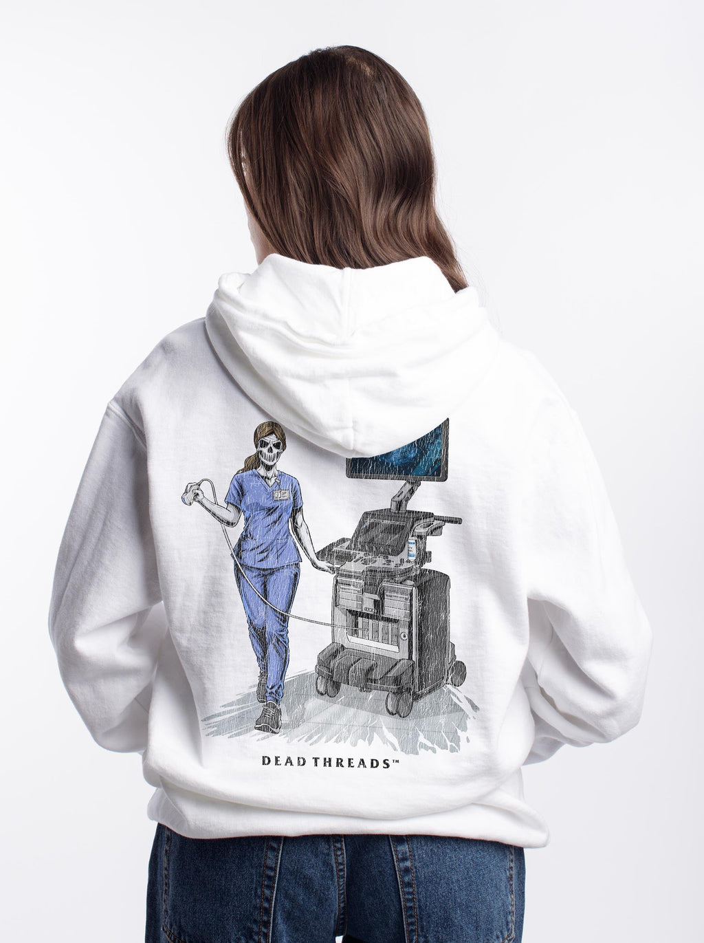 DOPPLER OF THE DEAD - “DT ESSENTIAL" HOODIE product image 3