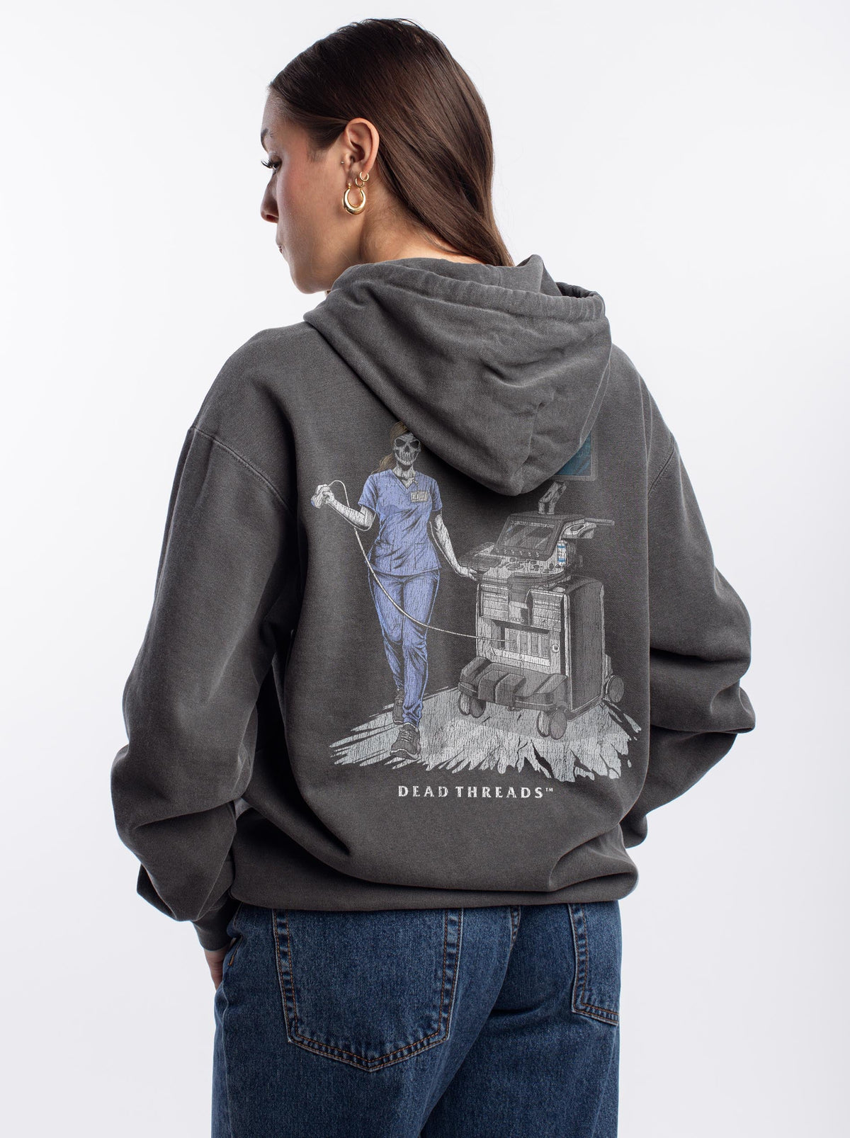 DOPPLER OF THE DEAD - “DT ESSENTIAL" HOODIE product image 8