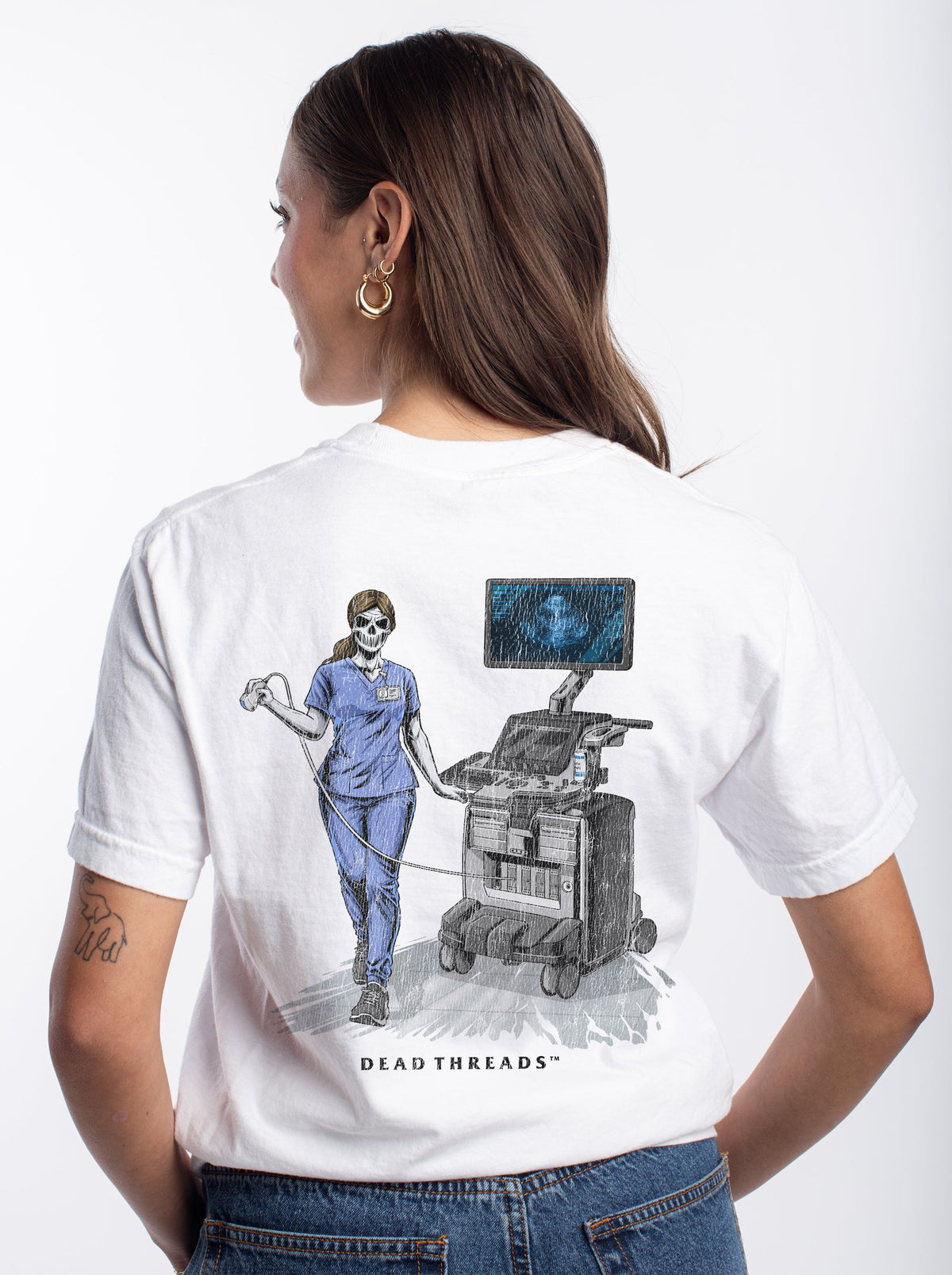DOPPLER OF THE DEAD - “DT ESSENTIAL" PREMIUM T-SHIRT product image 3