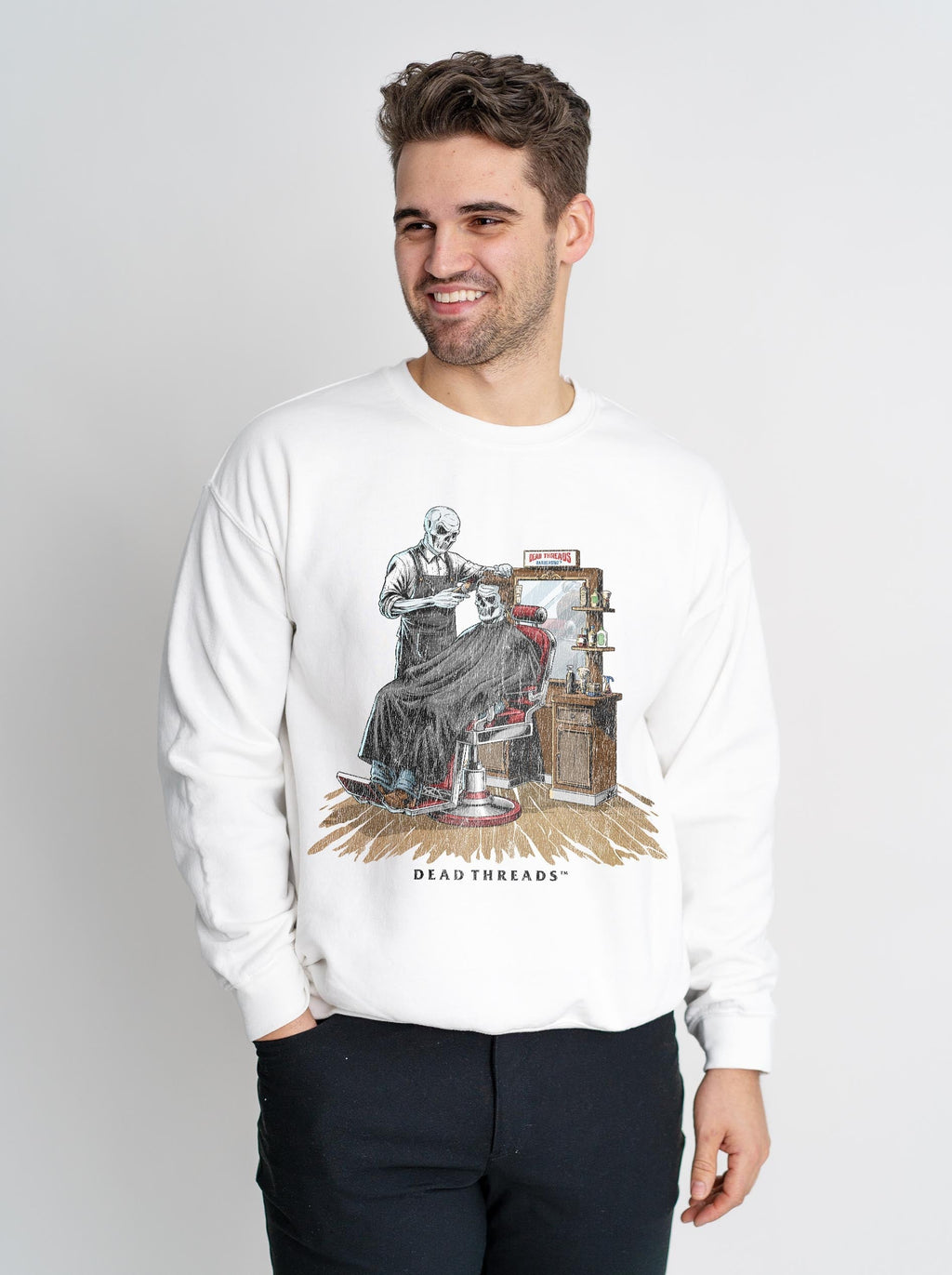 FADE TO BLACK CREWNECK SWEATSHIRT product image 4