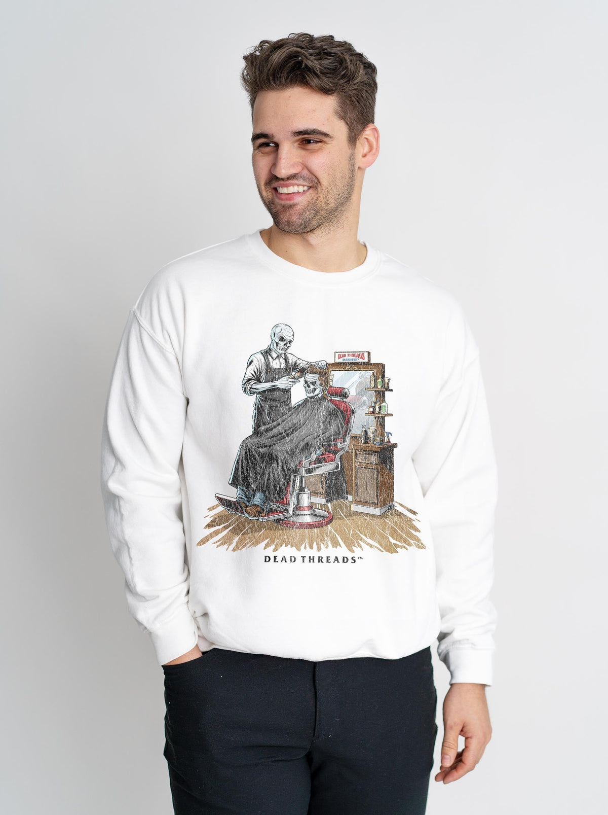 FADE TO BLACK CREWNECK SWEATSHIRT product image 4