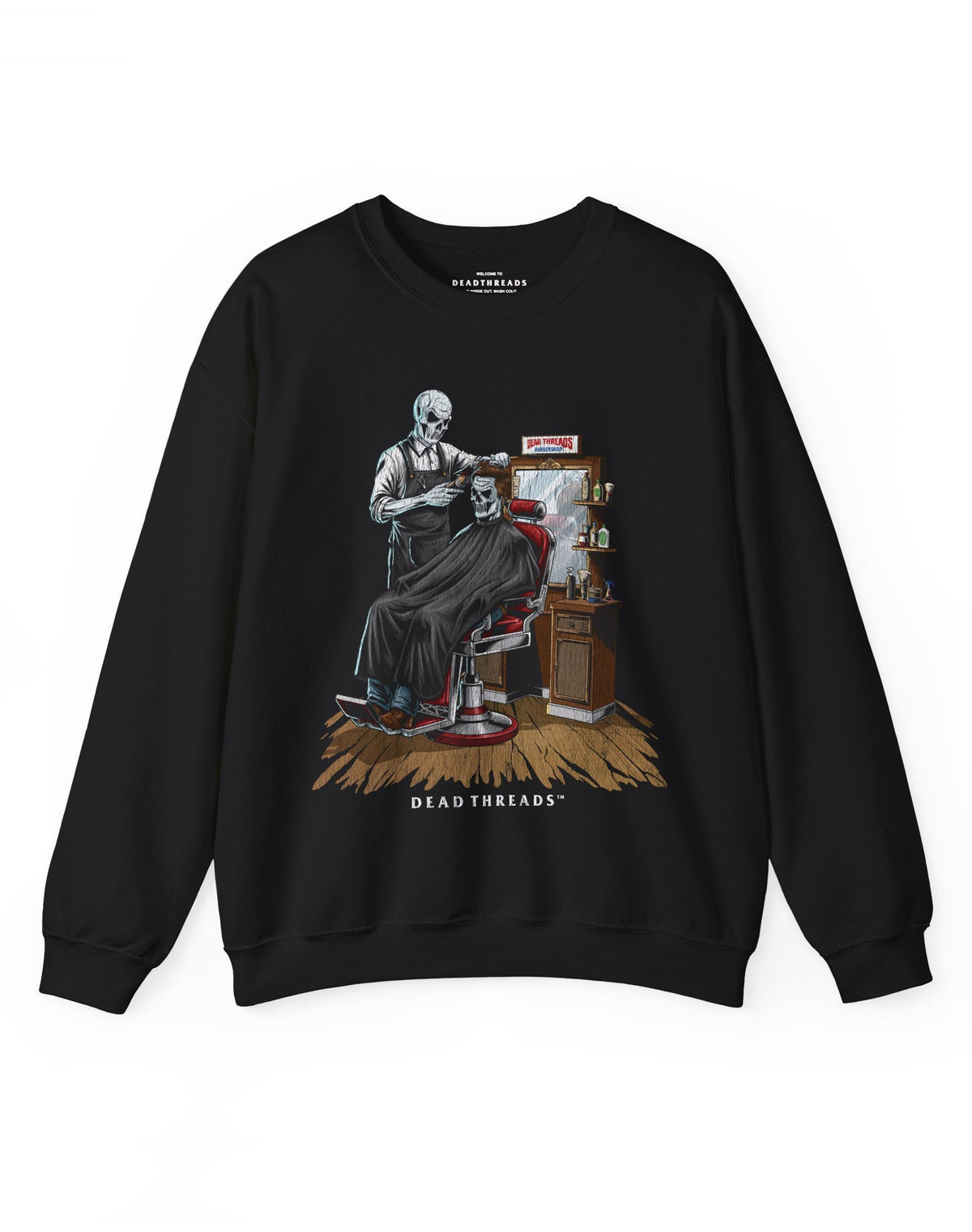FADE TO BLACK CREWNECK SWEATSHIRT product image 1