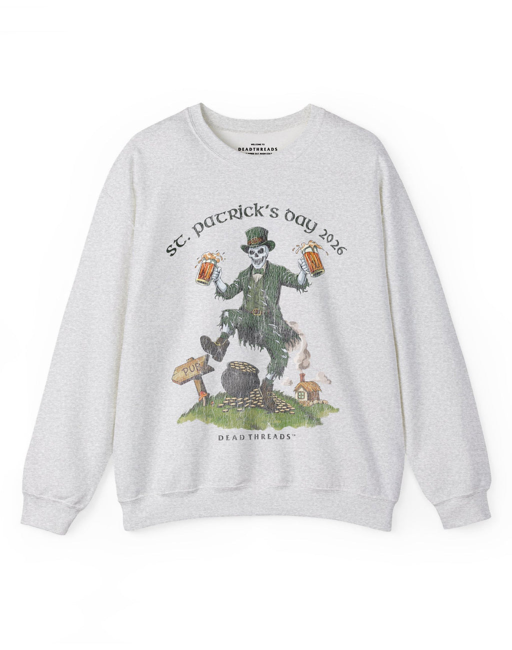 FINAL FORTUNE (St. Patrick’s Day) CREWNECK SWEATSHIRT product image 8