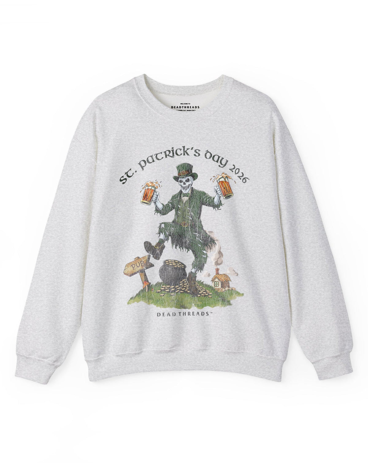 FINAL FORTUNE (St. Patrick’s Day) CREWNECK SWEATSHIRT product image 8