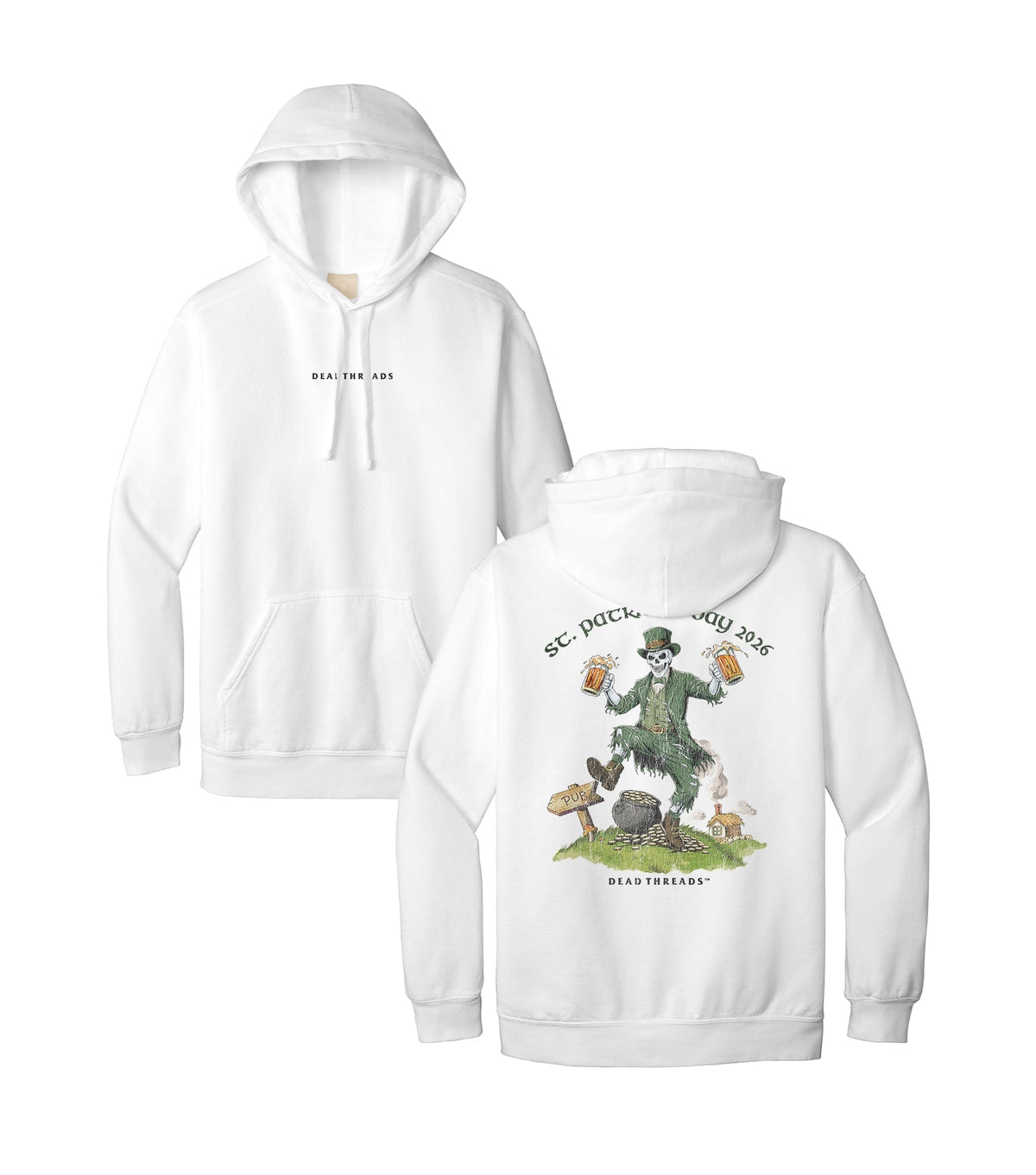FINAL FORTUNE (St. Patrick’s Day) - “DT ESSENTIAL" HOODIE product image 7