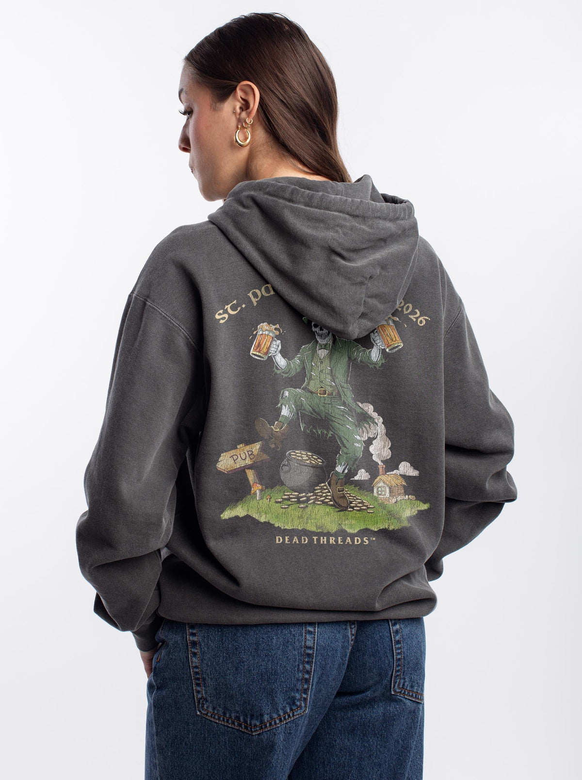 FINAL FORTUNE (St. Patrick’s Day) - “DT ESSENTIAL" HOODIE product image 6