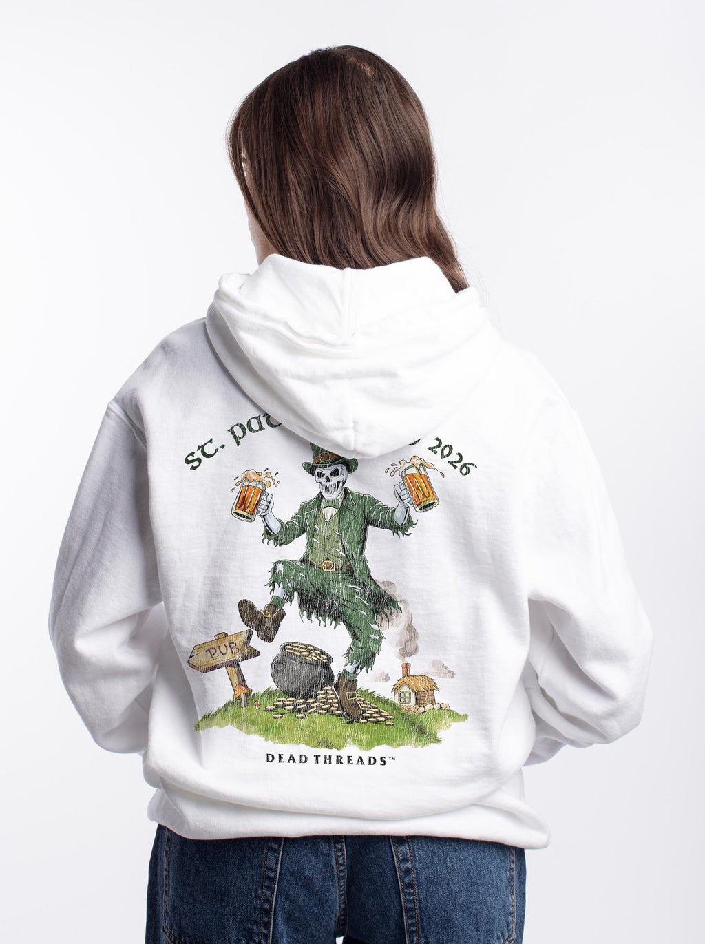 FINAL FORTUNE (St. Patrick’s Day) - “DT ESSENTIAL" HOODIE product image 9