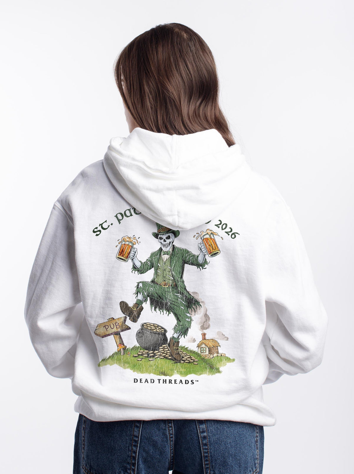 FINAL FORTUNE (St. Patrick’s Day) - “DT ESSENTIAL" HOODIE product image 9