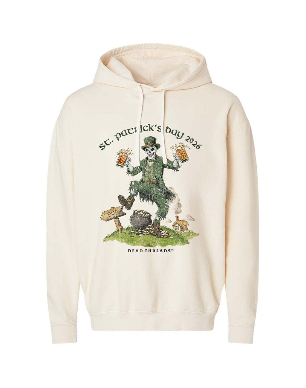 FINAL FORTUNE (St. Patrick’s Day) - LIGHTWEIGHT HOODIE product image 3