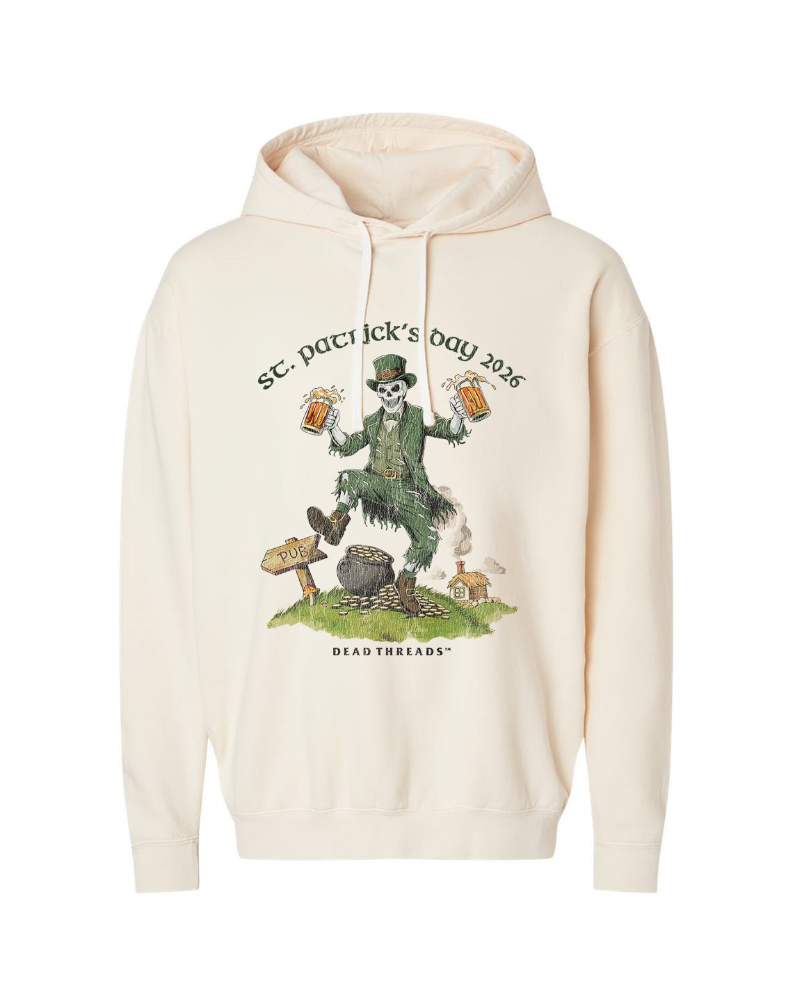 FINAL FORTUNE (St. Patrick’s Day) - LIGHTWEIGHT HOODIE product image 3
