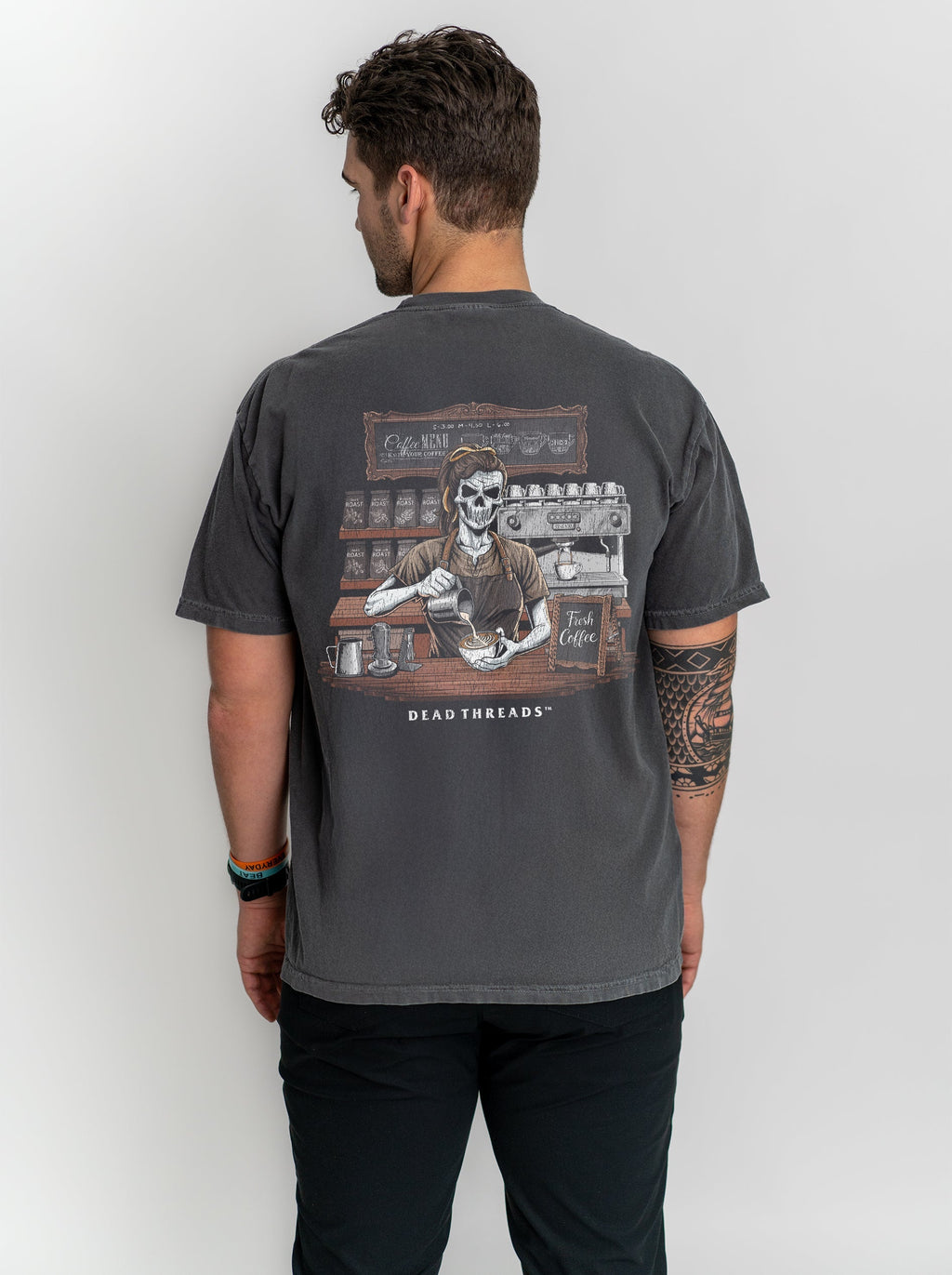 GROUNDS FOR DEATH (FEMALE) - “DT ESSENTIAL" PREMIUM T-SHIRT product image 7