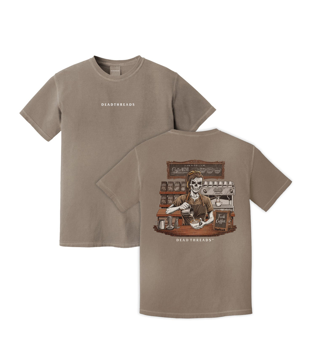 GROUNDS FOR DEATH (FEMALE) - “DT ESSENTIAL" PREMIUM T-SHIRT product image 14